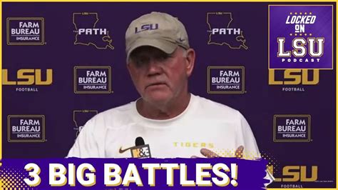 Brian Kelly Sorts Out Secondary Why Lsu Rb John Emery Returned Youtube