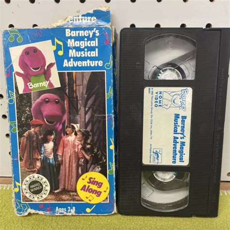 BARNEY BARNEYS Magical Musical Adventure VHS 1993 EUR 6 62