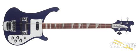 Rickenbacker 4003 Midnight Blue 10708 Bass Guitar Used