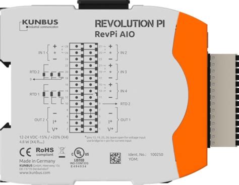 Revolution Pi Revpi Aio Analoges I O Erweiterungsmodul Ab