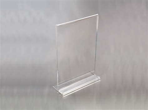 Planglow Men002 A4 Portrait Acrylic Menu Holder