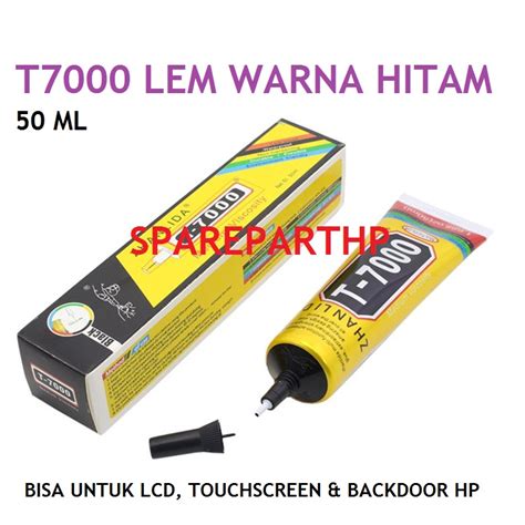 Jual LEM LCD TOUCHSCREEN HP T7000 HITAM 50 ML KEMASAN BESAR Shopee