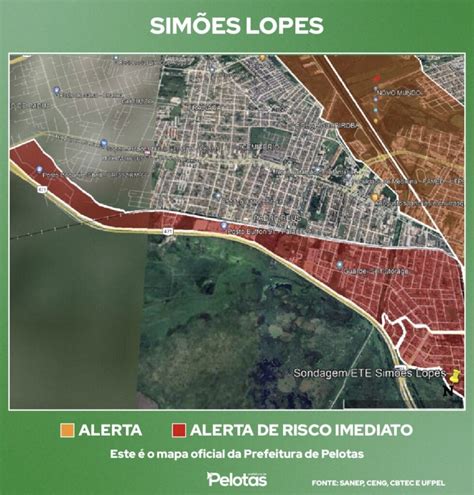 Prefeitura De Pelotas Divulga Mapa Reas De Risco Online