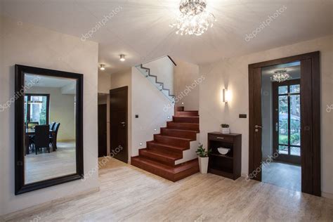 Travertine House Hallway Stock Photo Photographee Eu