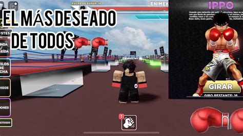 Estilo De Ippo Makunuochi Juego De Boxeo Sin TÍtulo Roblox Test