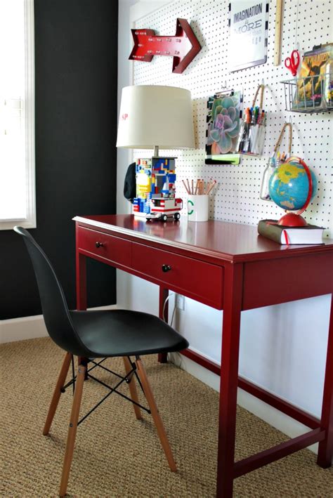 boy's desk area - Our Fifth House