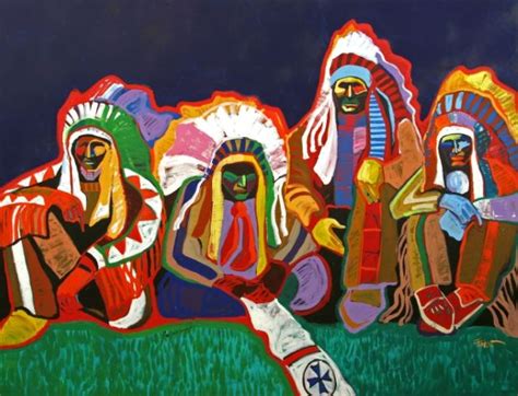 Santa Fe Travelers Native American Artwork Southwestern Art Native