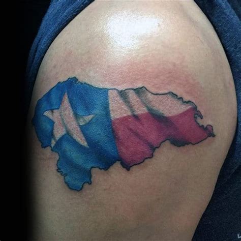 70 Texas Tattoos For Men - Lone Star State Design Ideas