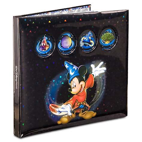 Disney Scrapbook Album 12 X 12 Sorcerer Mickey Black