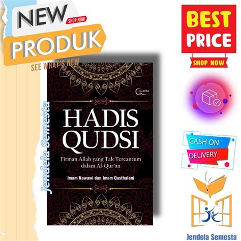 Jual Hard Cover Hadis Qudsi Firman Allah Yang Tak Tercantum Dalam Al