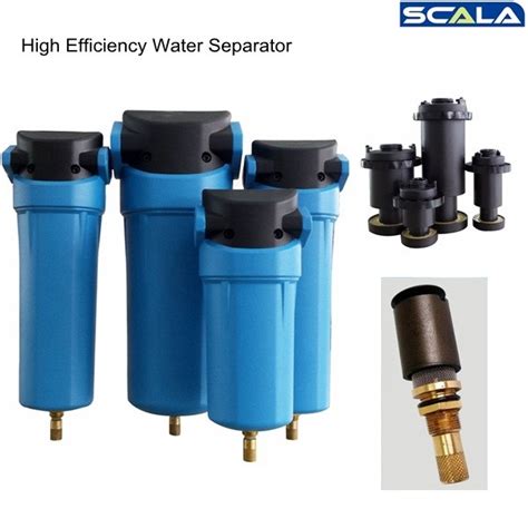 High Efficiency Centrifugal Compressed Air Water Separator Scala