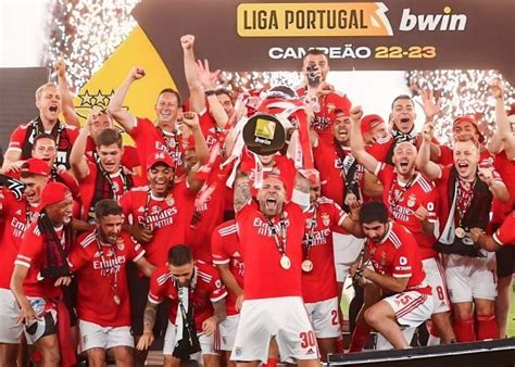 Benfica Campeón de la Primeira Liga Diario Deportes El primer Diario