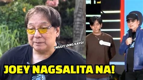 Joey De Leon Nagsalita Na Tungkol Sa Lubid Issue YouTube