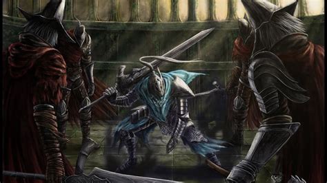 Knight Artorias Vs Abyss Watchers Dark Souls Iii Ekwrp Youtube