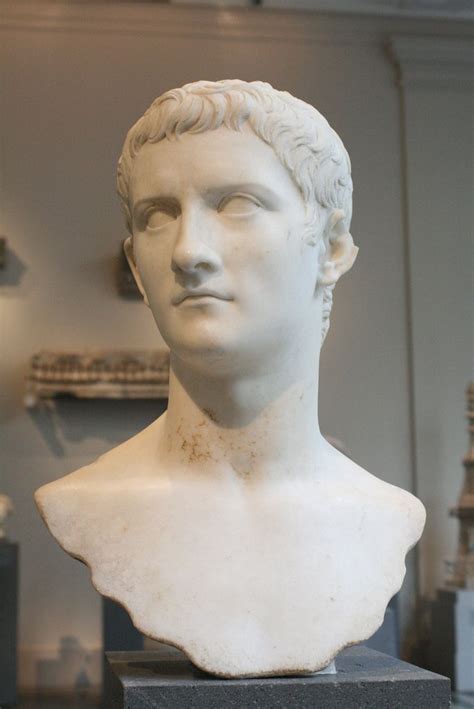 Marble Portrait Bust Of The Emperor Gaius Known As Caligula In 2024