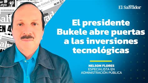 Diario El Salvador On Twitter Depalabra Nelson Flores No Cabe La