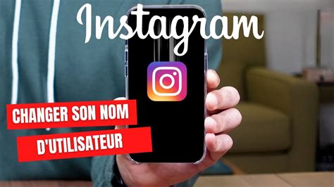 Comment Changer Son Nom Sur Instagram Youtube