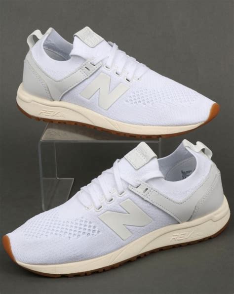 New Balance 247 Decon Trainers White White Shoe Running Lightweight Boot