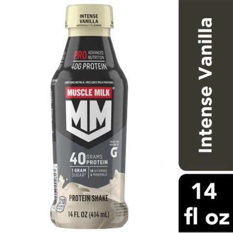 Muscle Milk® Pro Series Non-Dairy Intense Vanilla Protein Shake, 14 fl ...