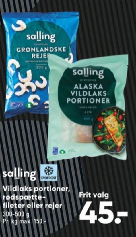 Salling Lakseportioner Bilka November Alle Tilbudsavis