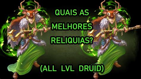 Melhores Reliquias Para Druid Warspear Dicas De Druid YouTube