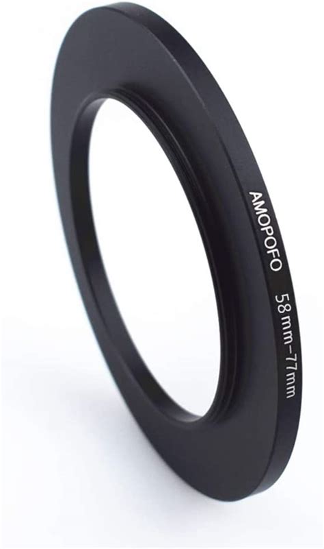 Amazon 58 To 77mm Camera Filter Ring 58mm To 77mm Step Up Ring