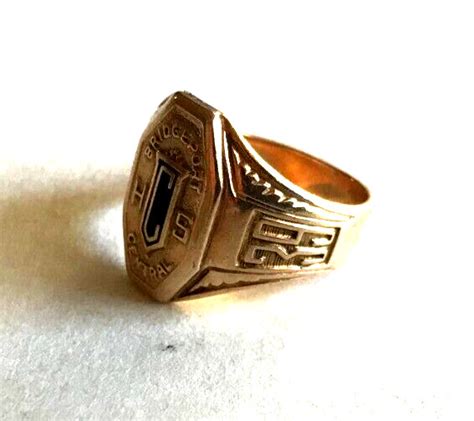 1939 BRIDGEPORT CONN CENTRAL HIGH SCHOOL WOMEN's RING… - Gem