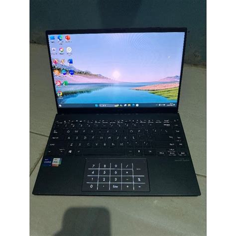 Jual Laptop Slim Asus Zenbook 14 UX425EA Intel I7 1165G7 16GB 1TB Ssd