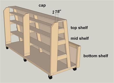 diy lumber rack on wheels - Abdul Slagle