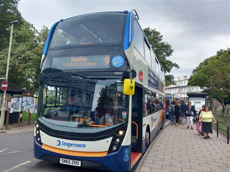 Stagecoach South West 10502 10502 Seen At Sidmouth The Tr Flickr