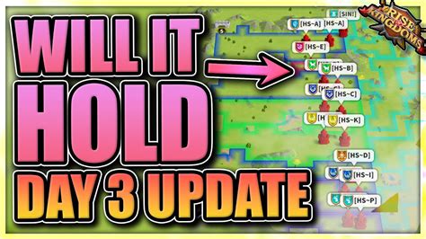 Will The Wall Hold 1254 Kvk Update Day 3 Rise Of Kingdoms YouTube