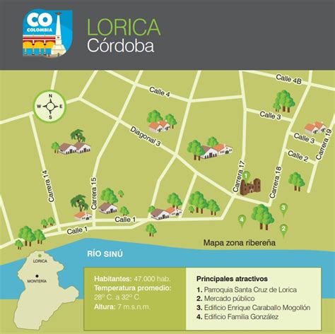 Santa Cruz de Lorica Sitios Turísticos de Córdoba Colombia Colombia