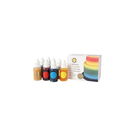 Alcohol Free Airbrush Colour Kit Sugarflair Airbrush Paints