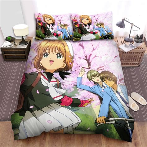 Cardcaptor Sakura Sakura Yukito Toya Bed Sheets Spread Duvet Cover Bedding Sets