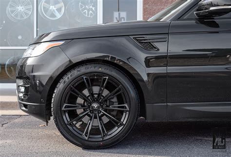 Range Rover Sport Black Asanti Abl Wheel Front