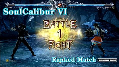 SoulCalibur VI Sophitia Vs Taki RoBZOmBieZ Ranked Match YouTube