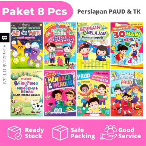 Jual Bukulapak Buku Paket Edukasi Persiapan Anak Belajar Calistung