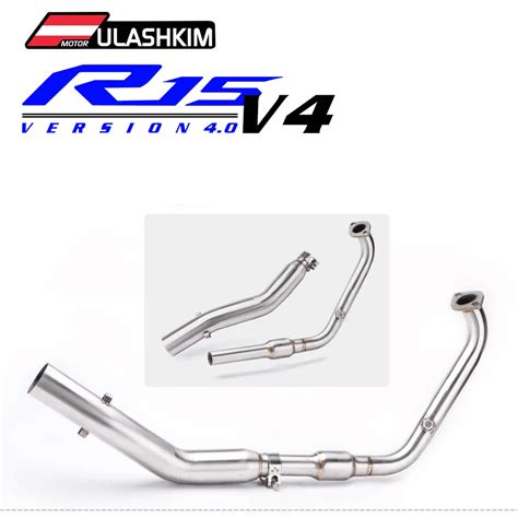 R15 V4 BS6 Full System Exhaust For Yamaha YZF R15 V4 BS6, 40% OFF