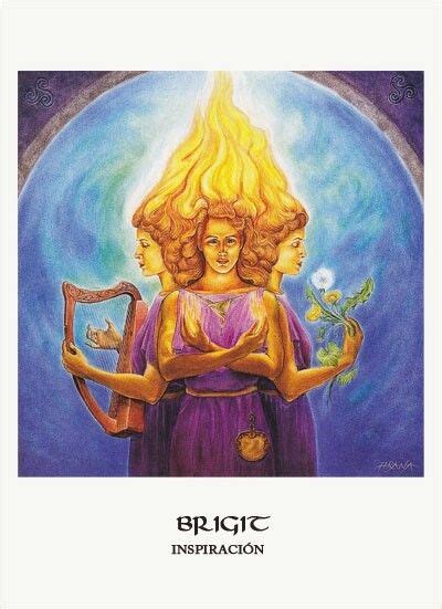 Brigit Inspiraci N Celtic Goddess Brigid Celtic Gods