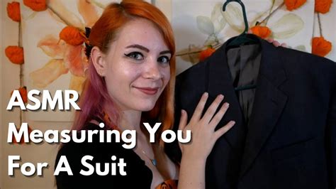 Asmr Suit Fitting Measuring You For A Custom Suit Soft Spoken