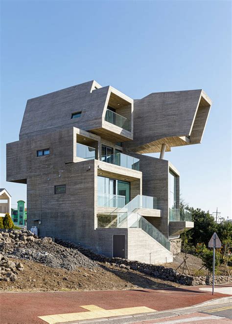 Moon Hoon Stacks Concrete Volumes To Build Pacific Residence