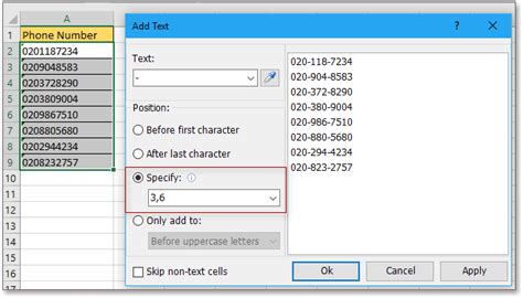 How To Add Country Area Code To A Phone Number List In Excel