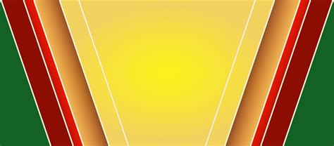 Red yellow and green background color with stripe line shape vector ...