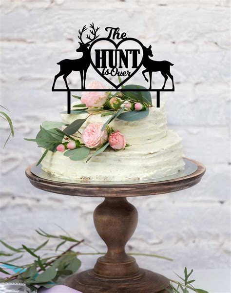 Deer Wedding Cake Toppers