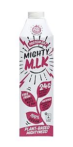 Mighty Pea Milk Unsweetened High Protein Plant Based M Lk 6x1L