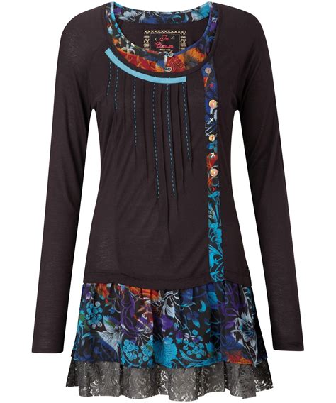 Joe Browns Womens Tremendous Tunic 4 Black At Amazon Womens Clothing