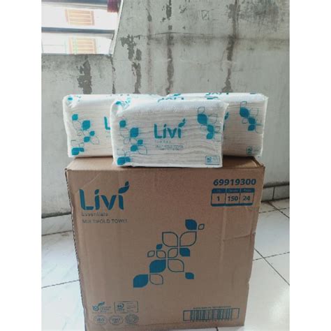 Jual Tissue Livi Evo Towel Multifold 150 Sheet Tisu Livi Essentials