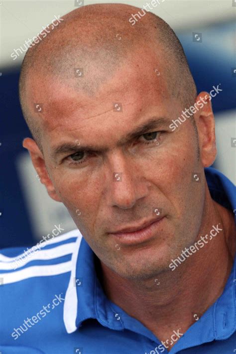 Zinedine Zidane Real Madrid On Bench Editorial Stock Photo Stock