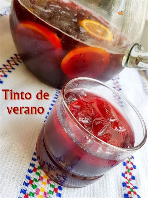 Tinto De Verano Espa A Madeleine Cocina