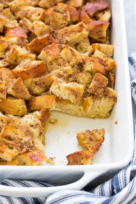 Baked French Toast Casserole Overnight Or Bake Now